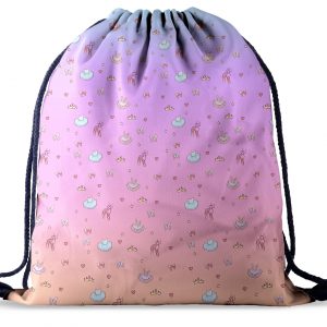 Doodle Ballerina drawstring bag